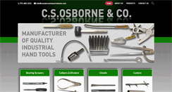 Desktop Screenshot of csosborneindustrialtools.com