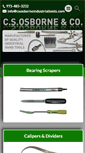 Mobile Screenshot of csosborneindustrialtools.com